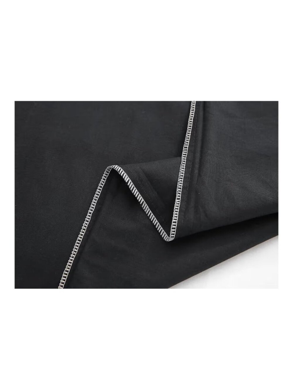 King Pillow Cases, 100% Egyptian Cotton Pillowcases with Hidden Zipper, 500 Thre - Picture 4 of 4